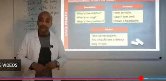 Anglais TC Health Parts of the Body