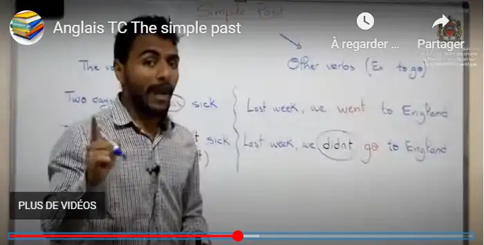 Anglais TC The simple past