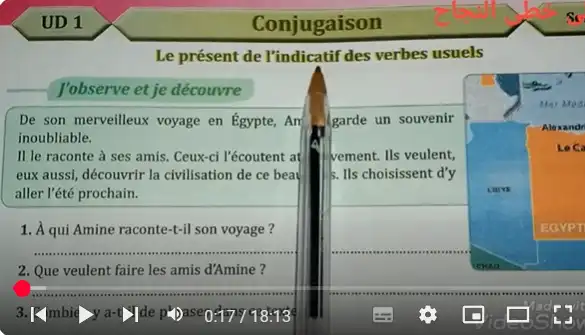 Conjugaison/le présent de l'indicatif des verbes usuels