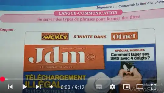 Langue communication: se servir des types de phrases pour former des titres