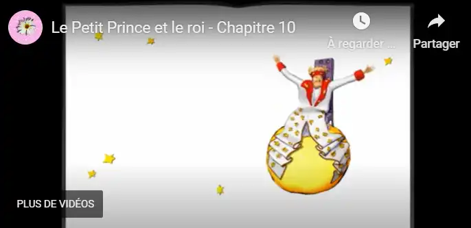 Le Petit Prince et le roi - Chapitre 10