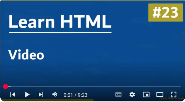 Learn HTML In Arabic - Video