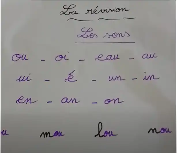 Les sons avec les lettres etudiés 💚🤗❤️