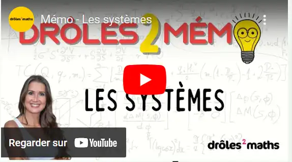 Mémo - Les systèmes