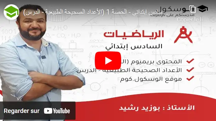 الأعداد الصحيحة الطبيعية