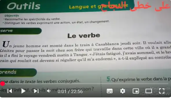 grammaire: le verbe