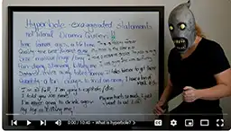 Have natural and DRAMATIC conversations by using HYPERBOLE!