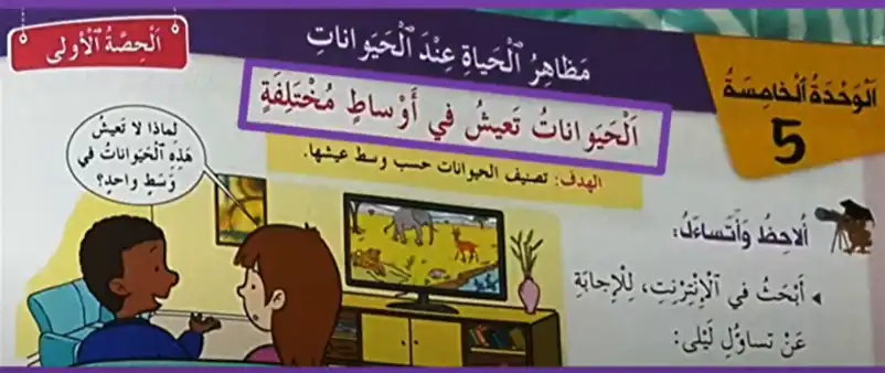 مظاهر الحياة عند الحيوانات