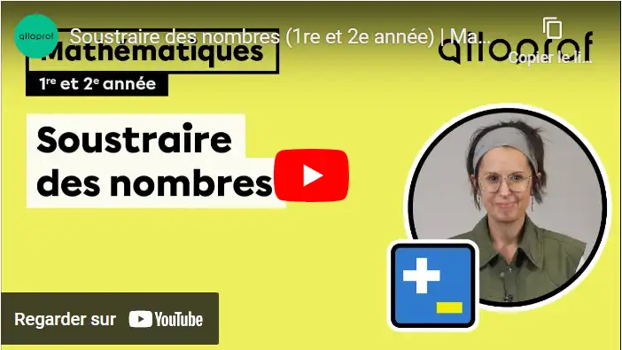 Soustraire des nombres